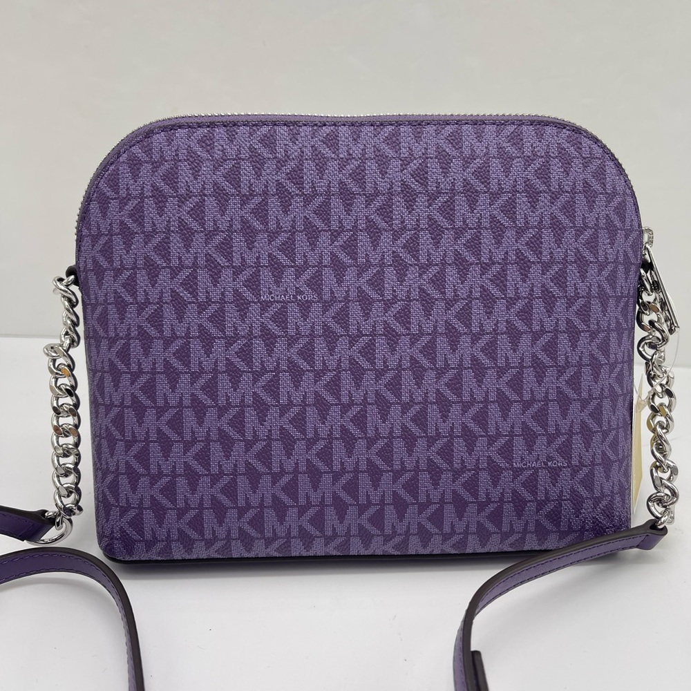MICHAEL KORS Jet Set Travel Color-Block Signature Logo Crossbody Bag
Dark Purple - Picture 7 of 16
